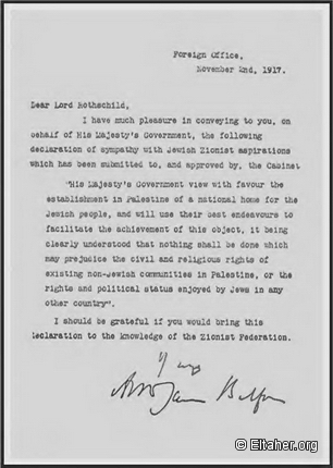 1917 - Balfour Declaration copy 2